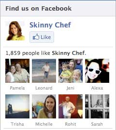 Skinny Chef Jennifer Iserloh on Facebook