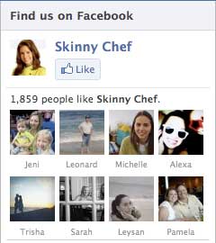 Skinny Chef Jennifer Iserloh on Facebook